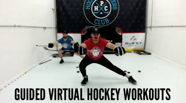 Guided Virtual Zoom Hockey Workouts