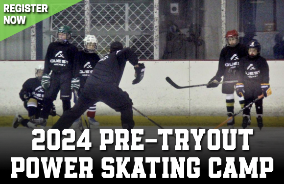 Quest Hockey Pre-Tryout Power Skating Camp | Pittsburgh, PA | Ice Castle Arena